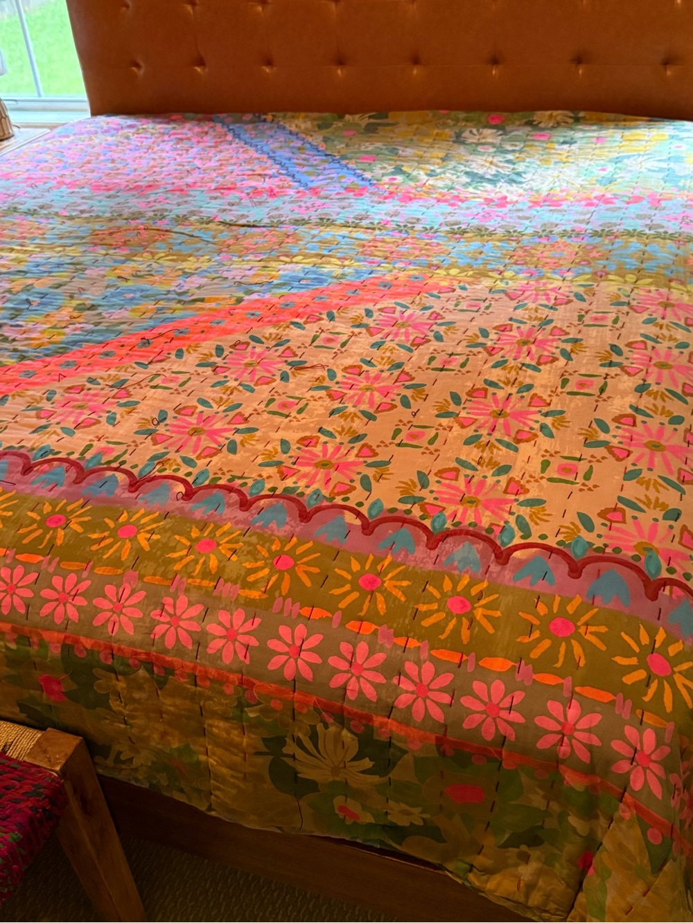 Natural Life Two Sided Quilt